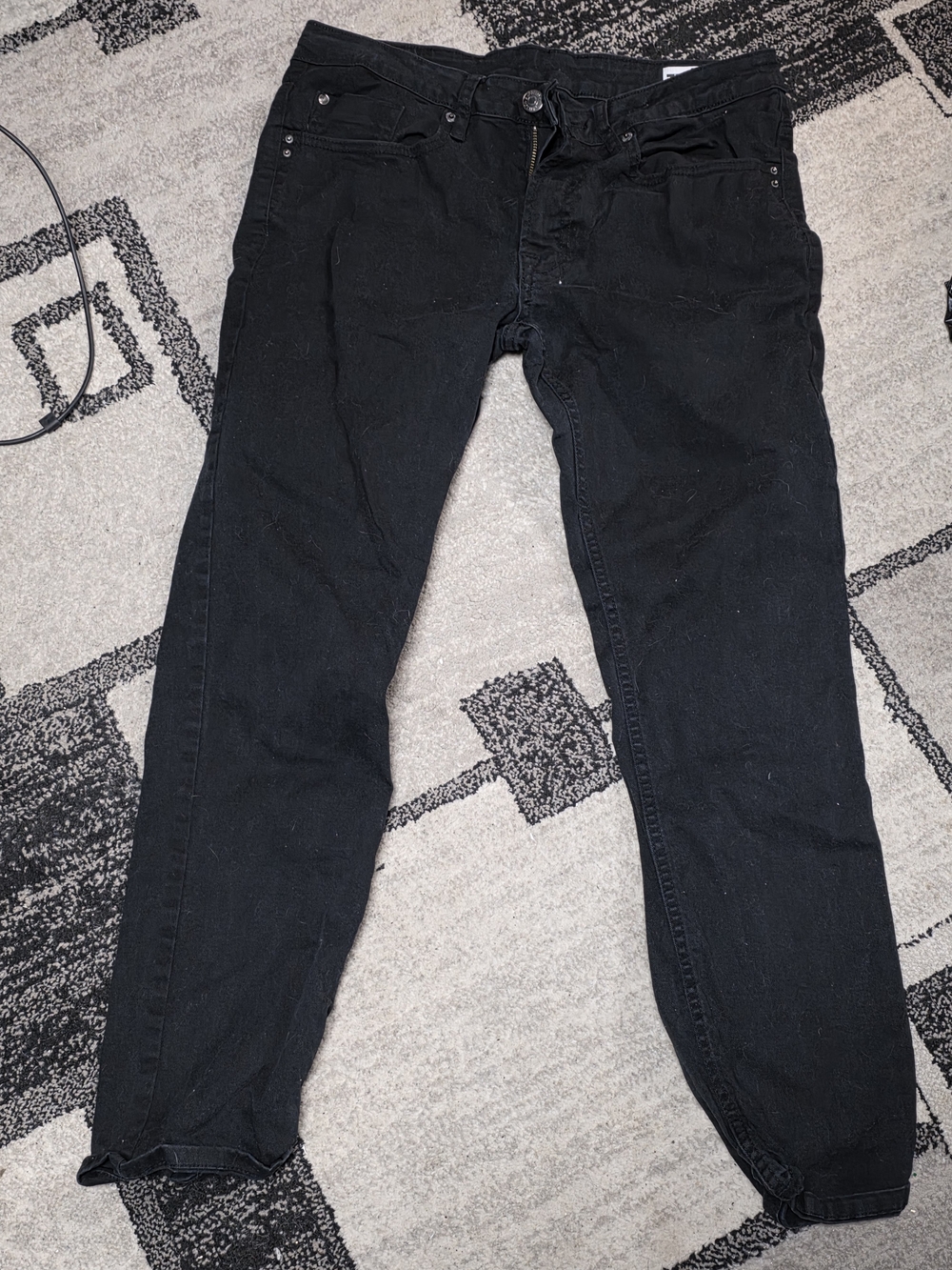 Men's Black Jeans 32×30